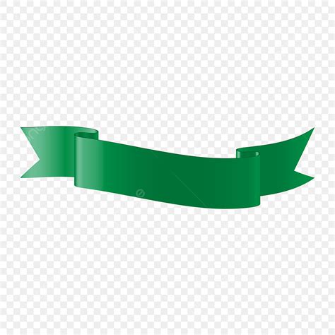 Green Ribbon Banner Clipart Transparent PNG Hd Nice 3d Green Ribbon To