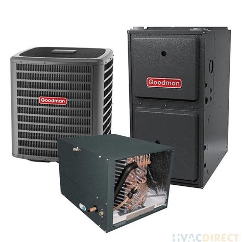 4 Ton 16 Seer 96 Afue 120000 Btu Goodman Furnace And Air Conditioner
