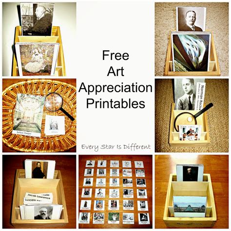 Art Appreciation Activities and Printables for Kids - Every Star Is