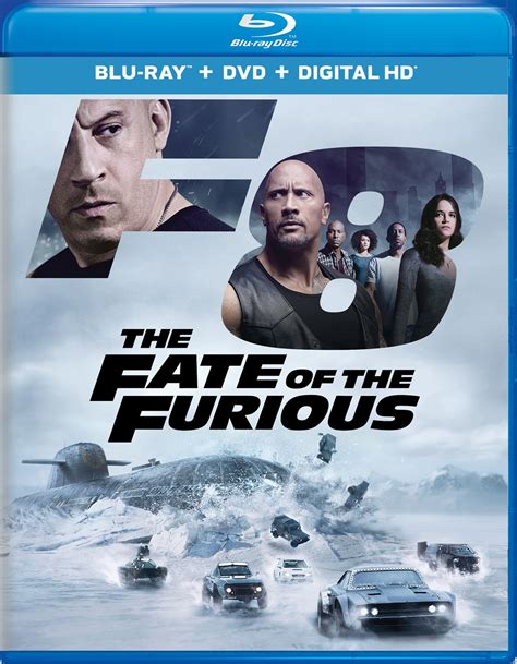 Fast And Furious 8 With Dvd Blu Ray
