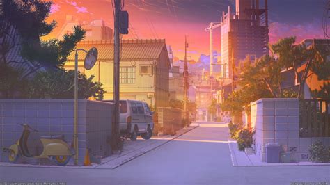 Anime Street Wallpapers Wallpaper Cave