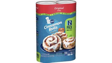 Pillsbury Cinnamon Rolls With Icing 2 Pack