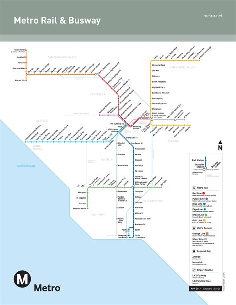 Metro Bus Routes Los Angeles