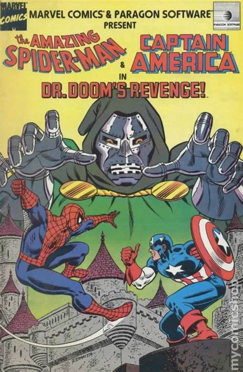 Amazing Spider Man And Captain America In Dr Dooms Revenge Comic Books
