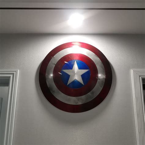Buy Carfar Handicrafts Captain America Shield Original Battle Damage