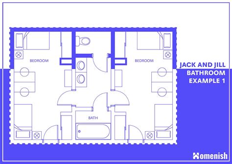 Jack And Jill Bathroom House Floor Plan Floor Roma