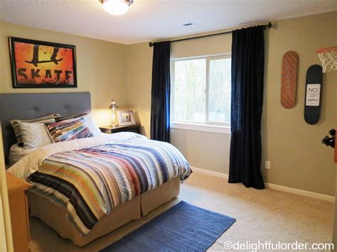 Delightful Order: My Son's Skateboard Room
