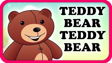 Teddy Bear Teddy Bear Turn Around English Nursery Rhyme Song For