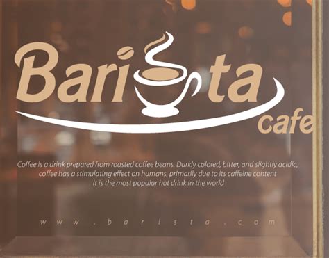 Barista Cafe Logo On Behance