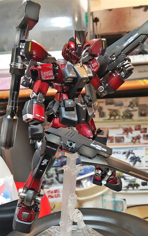 Gundam Guy Mg 1100 Gundam Amazing Red Warrior Painted Build
