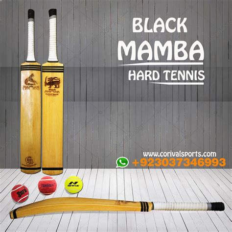 Buy Black Mamba Hard Tennis Cricket Bat Online India Ubuy