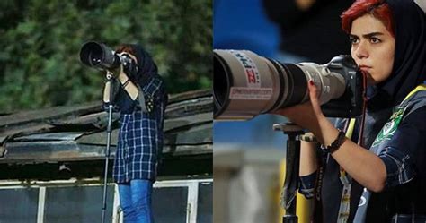 Iranian Female Photojournalist Defies Soccer Stadium Ban Shoots Men’s Match From Rooftop
