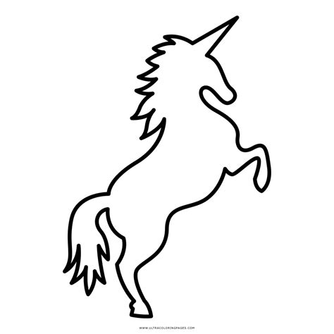 Dibujo De Unicornio Para Colorear Ultra Coloring Pages