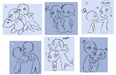 Couple Chibi Ych Close By Yoyuri Drawing Reference Poses Drawing