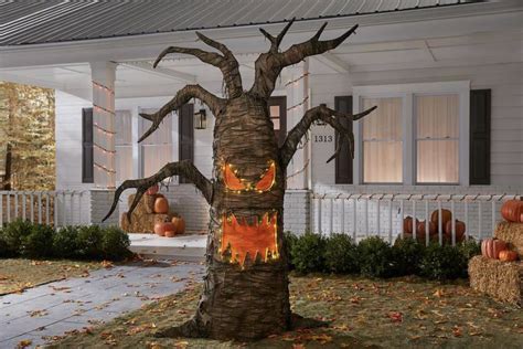 Giant Led Spooky Tree Home Depot Halloween Decor 2020 Popsugar