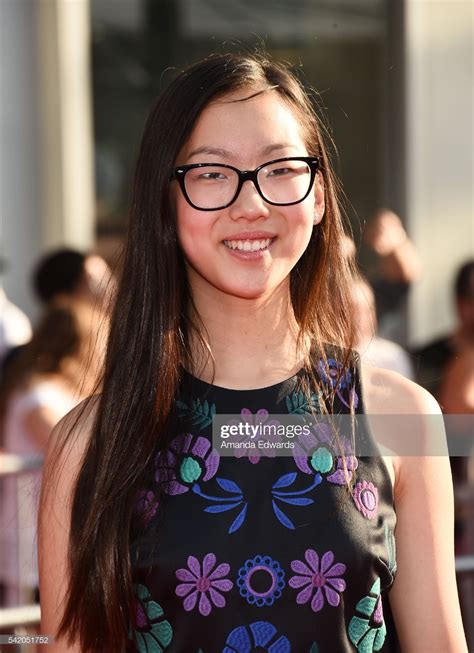 Actress Madison Hu Arrives At The Premiere Of Disneys The Bfg At