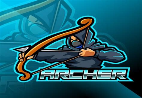 Archer Esport Mascot Logo Graphic By Visinkart · Creative Fabrica