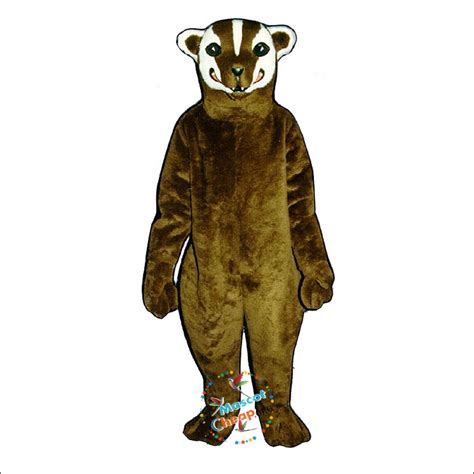 Badger Mascot Costume Rational Price