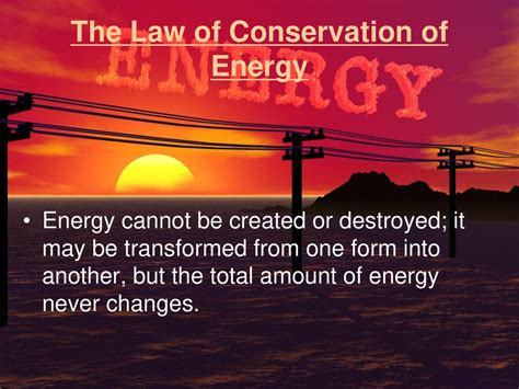 The Law Of Conservation Of Energy Ppt Download