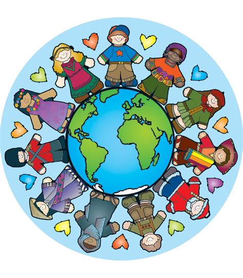 Different people around The World clipart free image download