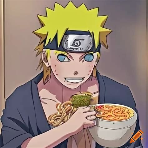 Naruto And Sasuke Eating Ramen Together On Craiyon