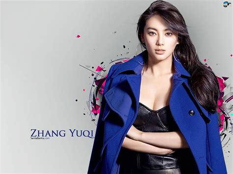 Zhang Yuqi นักแสดงสาวชาวจีน หรือที่รู้จักในชื่อ Kitty Zhang ในเสื้อ