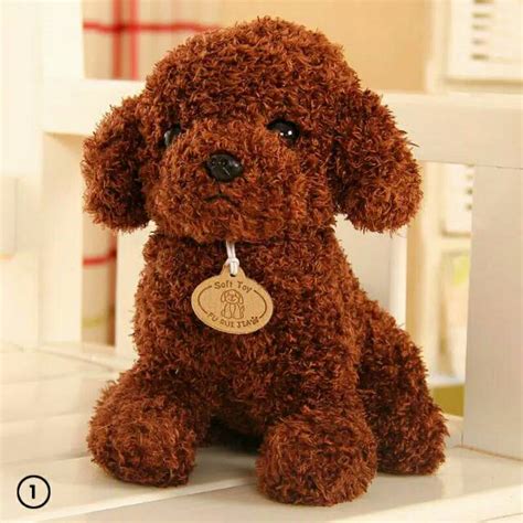 Boneka Anjing Toy Poodle 18cm Shopee Indonesia
