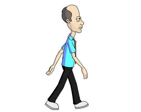 Animation Man Walking Clipart Best