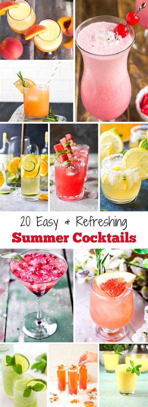 20 Easy And Refreshing Summer Cocktails Wine In Mom Summer Cocktail