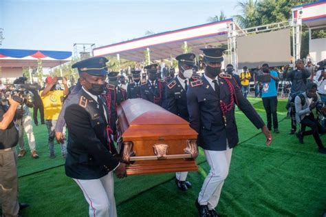 Slain Haiti President Jovenel Moise Buried In Hometown