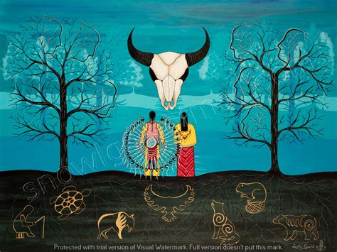 A Path To Our Teachings By Loretta Gould Sn Native American Paintings Native