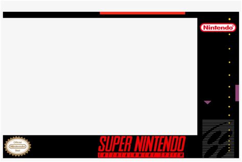 Super Nintendo Template Super Nintendo Resolutions Super Nintendo