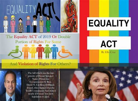 The Equality Act Of 2019 Or Double Portion Of Rights For Some And