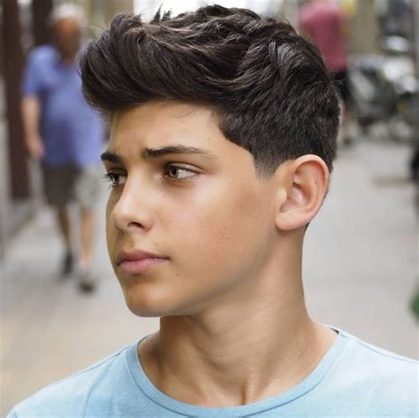 Now looking like all your celebrities is just a haircut away so let you barber do the magic and get yourself the new hairstyles for men. Top 35 Popular Teen Boy Hairstyles | Best Teen Boy Haircut ...