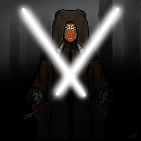 New To Digital Art Heres My Ashoka Tano Rstarwarsfanart