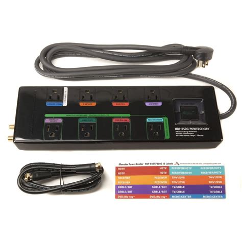 Monster Cable Greenpower 8 Outlets Surge Suppressor N8 Free Image Download