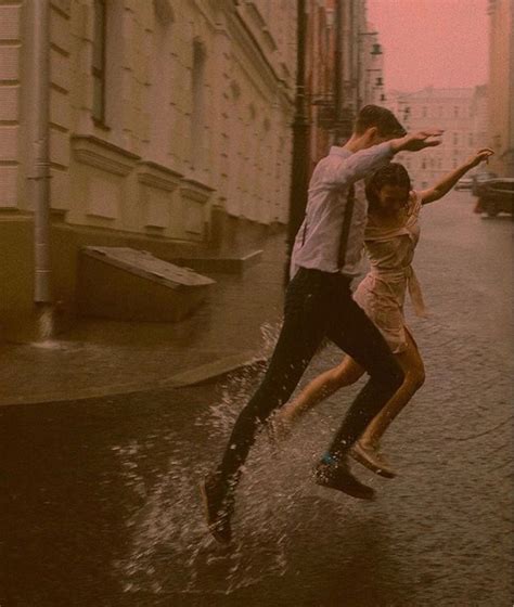 Love Couple And Rain Image Images350668835