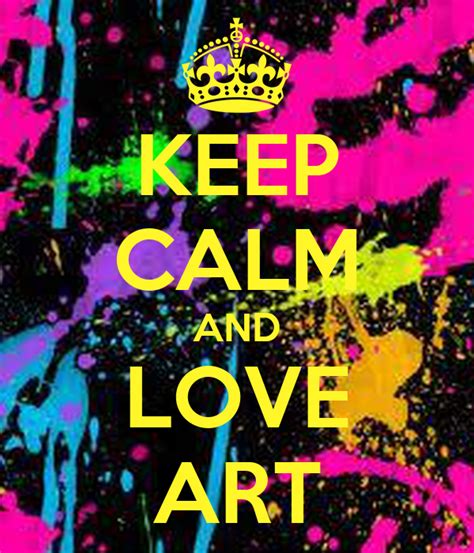Keep Calm And Love Art Poster Abi 2013 Keep Calm O Matic