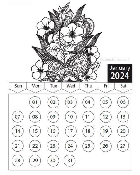 December 2024 Calendar A4 Printable Coloring Games Janot Meredithe