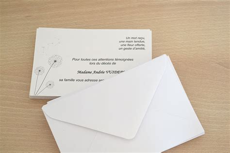En effet, elle permet d'envoyer un message gratuit à tous vos proches pour les remercier en toute voici donc quelques exemples de textes pour votre carte de remerciement anniversaire, mariage, naissance, décès, etc. Carte Remerciement Décès Pas Cher | Modèle Personnalisé