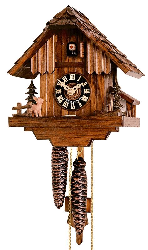 Original Handmade Black Forest Cuckoo Clock Made In Germany 2 116