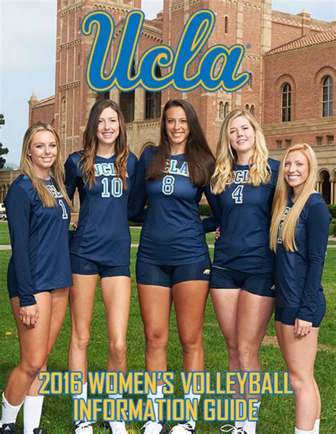 2016 Ucla Womens Volleyball Information Guide By Ucla Athletics Issuu