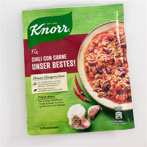 Knorr Fix for Chili Con Carne - Our Best! | GermanDeliStore.com