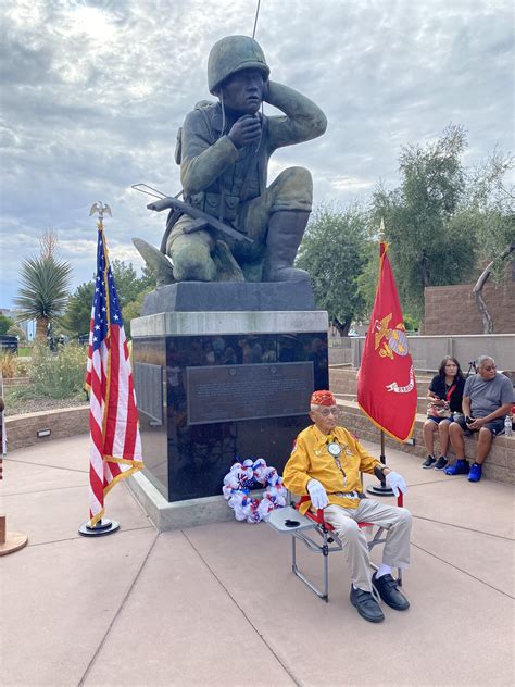 Navajo Code Talker Commemorates National Holiday At Arizona Memorial