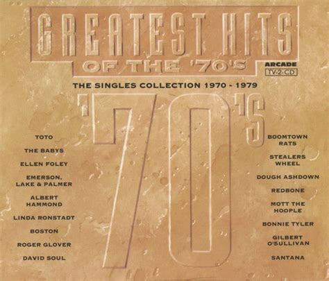 greatest hits of the 70 s the singles collection 1970 1979 by various 1991 cd x 2 arcade