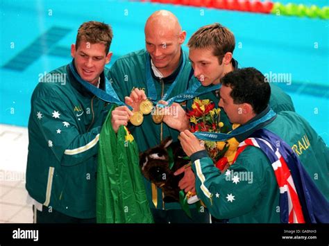 Sydney Olympics Mens Relay Swimming Hi Res Stock Photography And Images