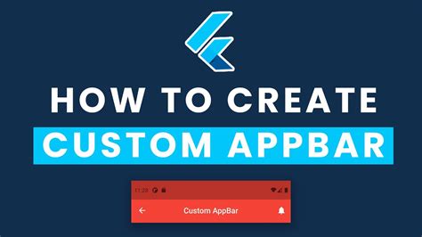 Flutter How To Create Reusable Custom Appbar Widget
