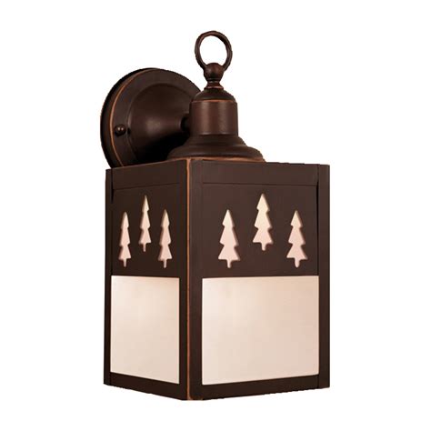 Rustic Lamps: Big Sky Outdoor Hanging Wall Lamp|Black Forest Decor