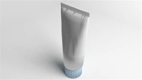 Toothpaste 1 Tube Of 3d Model Cgtrader