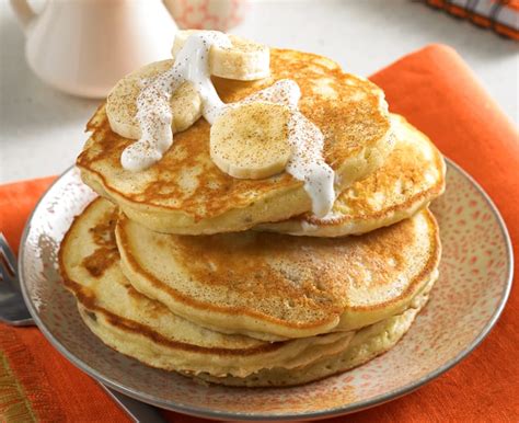 Banana Sour Cream Pancakes Daisy Brand Sour Cream And Cottage Cheese